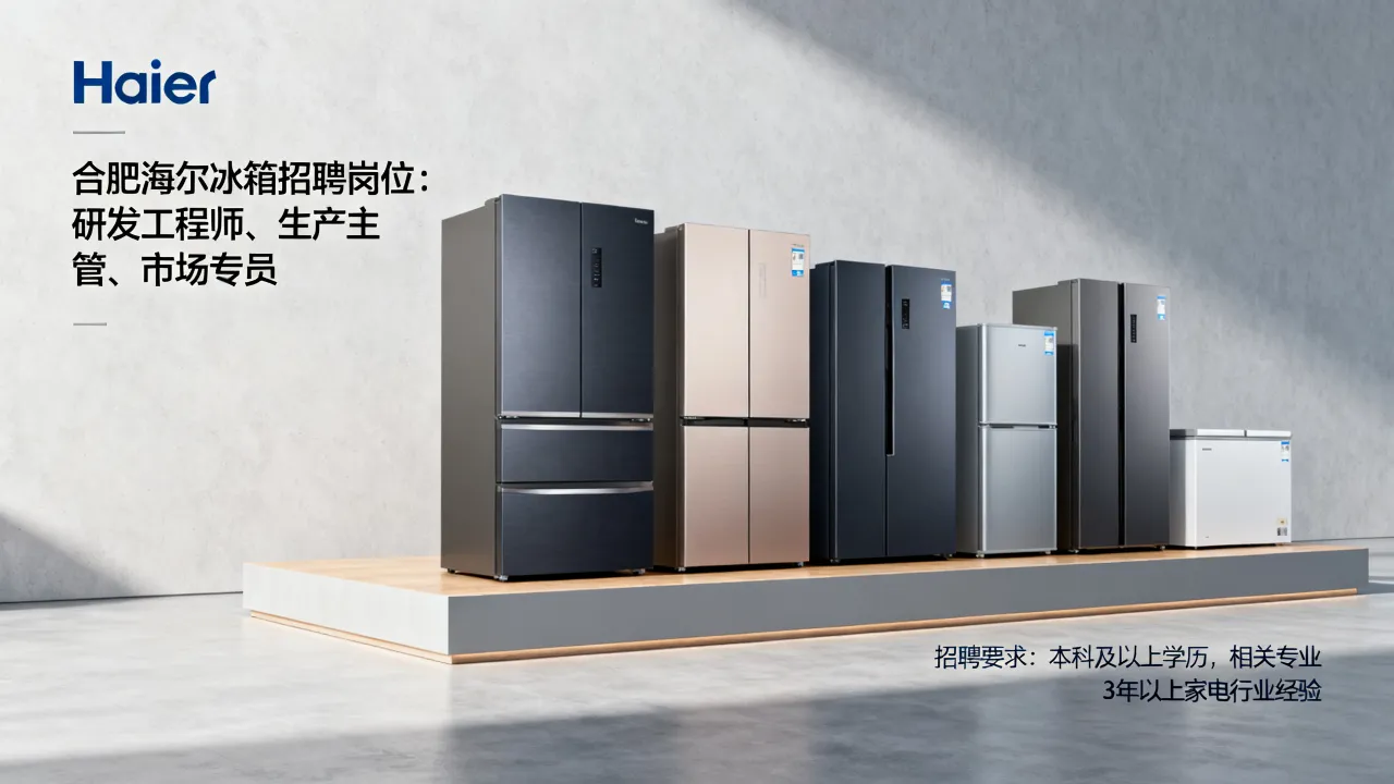 合肥海尔冰箱招聘要求高吗,合肥海尔冰箱招聘有哪些岗位-图2 合肥海尔冰箱招聘要求高吗,合肥海尔冰箱招聘有哪些岗位-图2