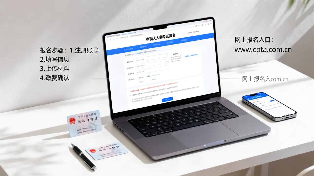 中国人事考试报名怎么操作？网上报名入口在哪？-图1