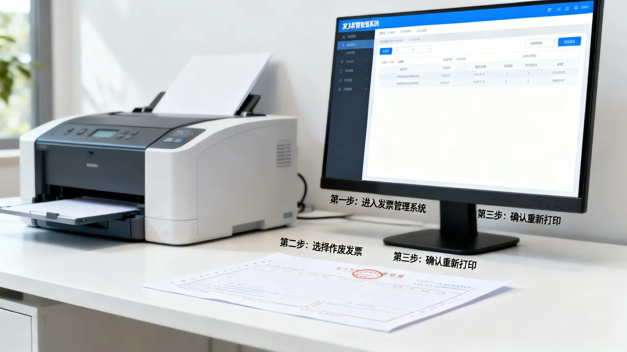 发票作废如何打印，作废发票怎么重新打印出来-图1