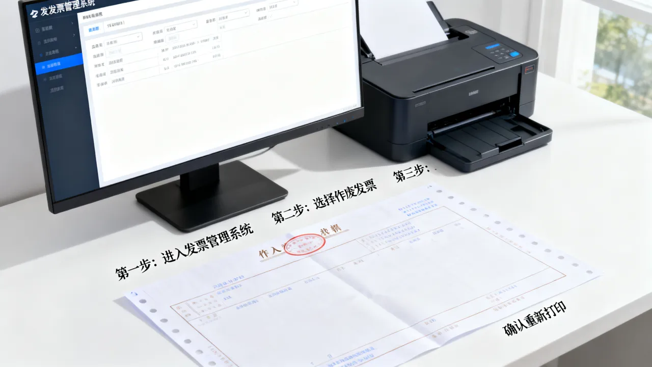 发票作废如何打印，作废发票怎么重新打印出来-图3
