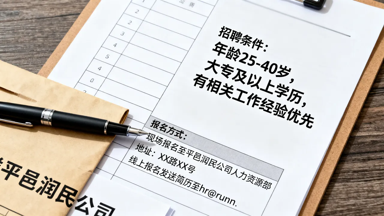 平邑润民公司招聘条件有哪些?具体怎么报名-图2 平邑润民公司招聘条件有哪些?具体怎么报名-图2