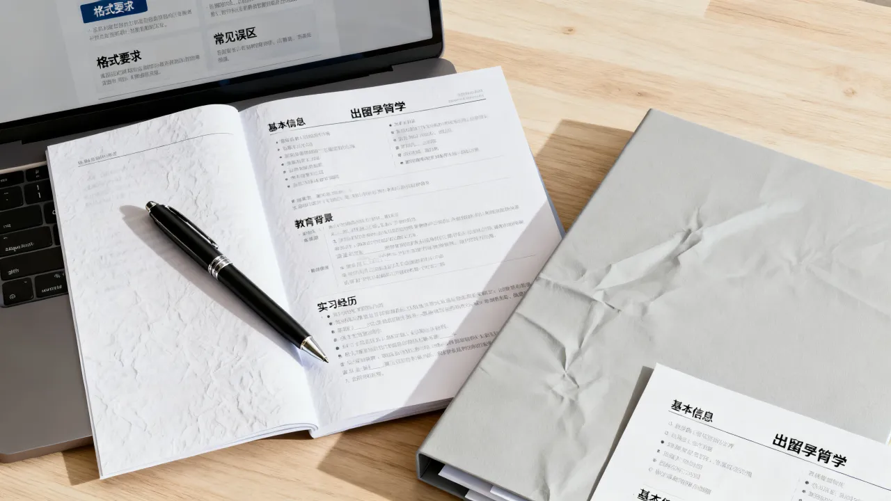 出国简历怎么填,出国留学简历的格式要求和常见误区是什么?-图1 出国简历怎么填,出国留学简历的格式要求和常见误区是什么?-图1
