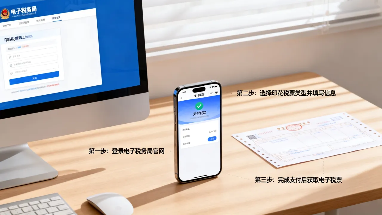 如何买印花税票,印花税票网上购买流程是什么?-图2 如何买印花税票,印花税票网上购买流程是什么?-图2