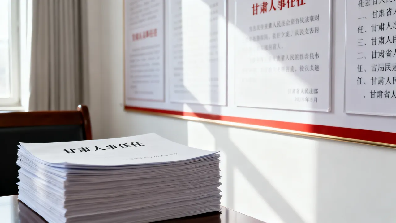 甘肃最新人事任免有哪些?,甘肃人事任免都有谁-图2 甘肃最新人事任免有哪些?,甘肃人事任免都有谁-图2