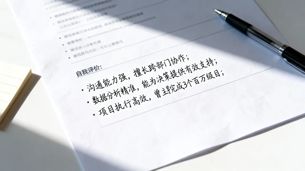 简历末尾怎么写,结尾自我评价简短大气,突出亮点加分项-图3 简历末尾怎么写,结尾自我评价简短大气,突出亮点加分项-图3