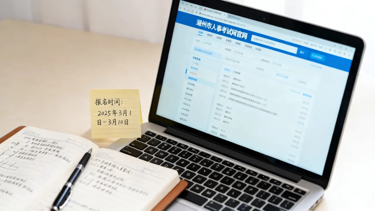湖州市人事考试网官网是什么，湖州市人事考试什么时候报名-图2