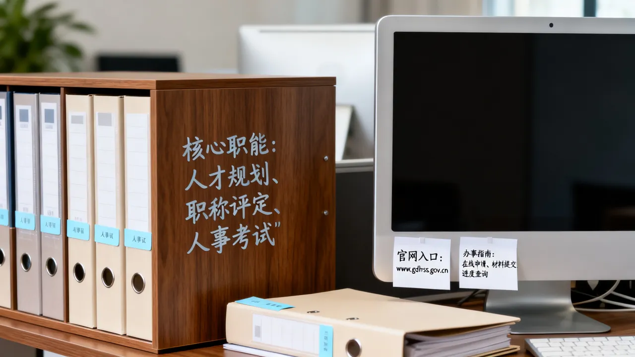 广东省人事局有哪些核心职能，广东省人事局官网入口和办事指南详解-图1