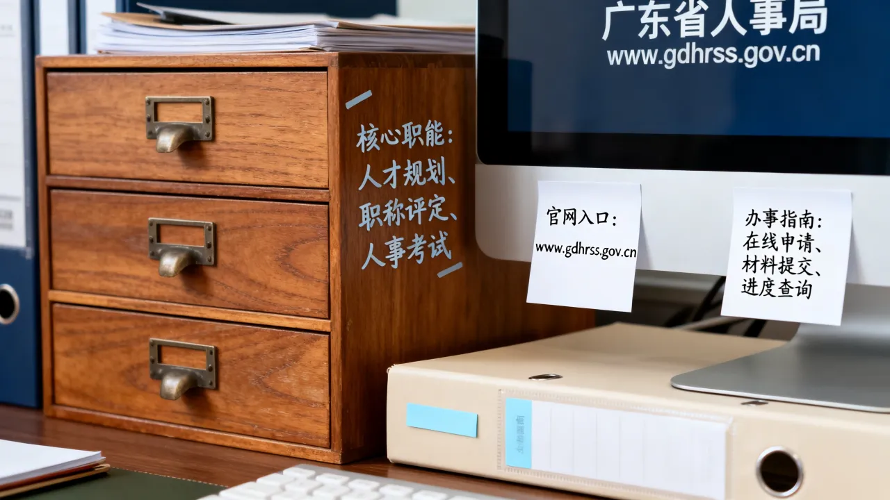 广东省人事局有哪些核心职能，广东省人事局官网入口和办事指南详解-图2