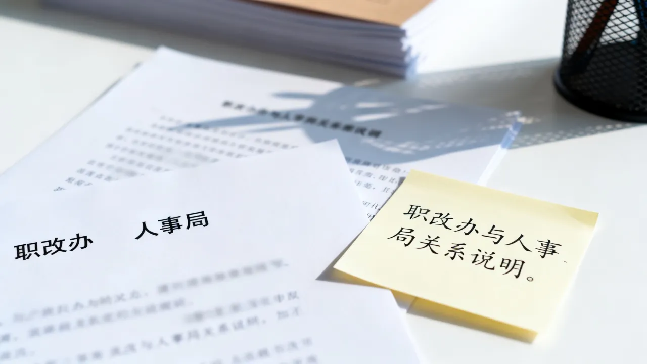 职改办是人事局吗,职改办和人事局是什么关系-图1 职改办是人事局吗,职改办和人事局是什么关系-图1