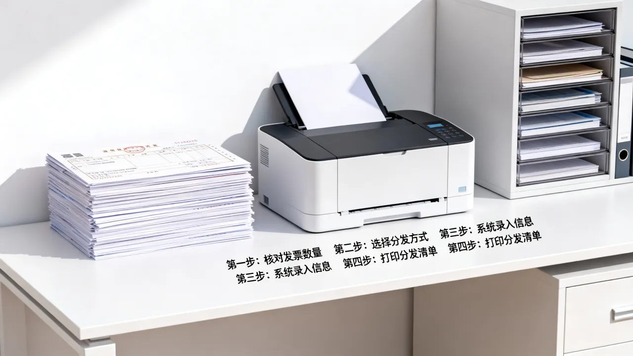 发票如何分发?发票分发操作流程是什么?