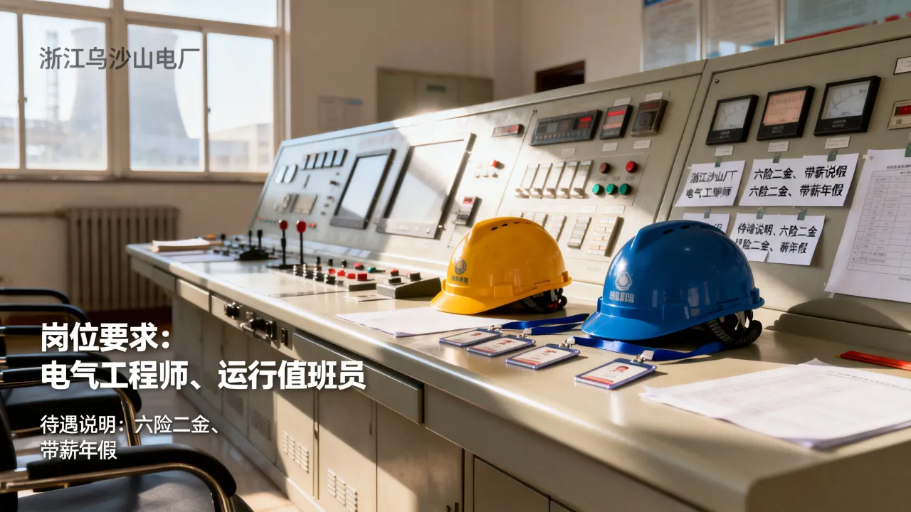 浙江乌沙山电厂招聘待遇好吗，具体有哪些岗位要求-图3