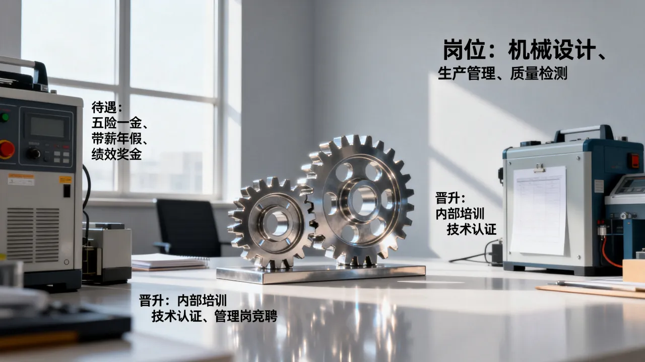 北碚新兴齿轮招聘待遇好吗,有哪些岗位和晋升机会?