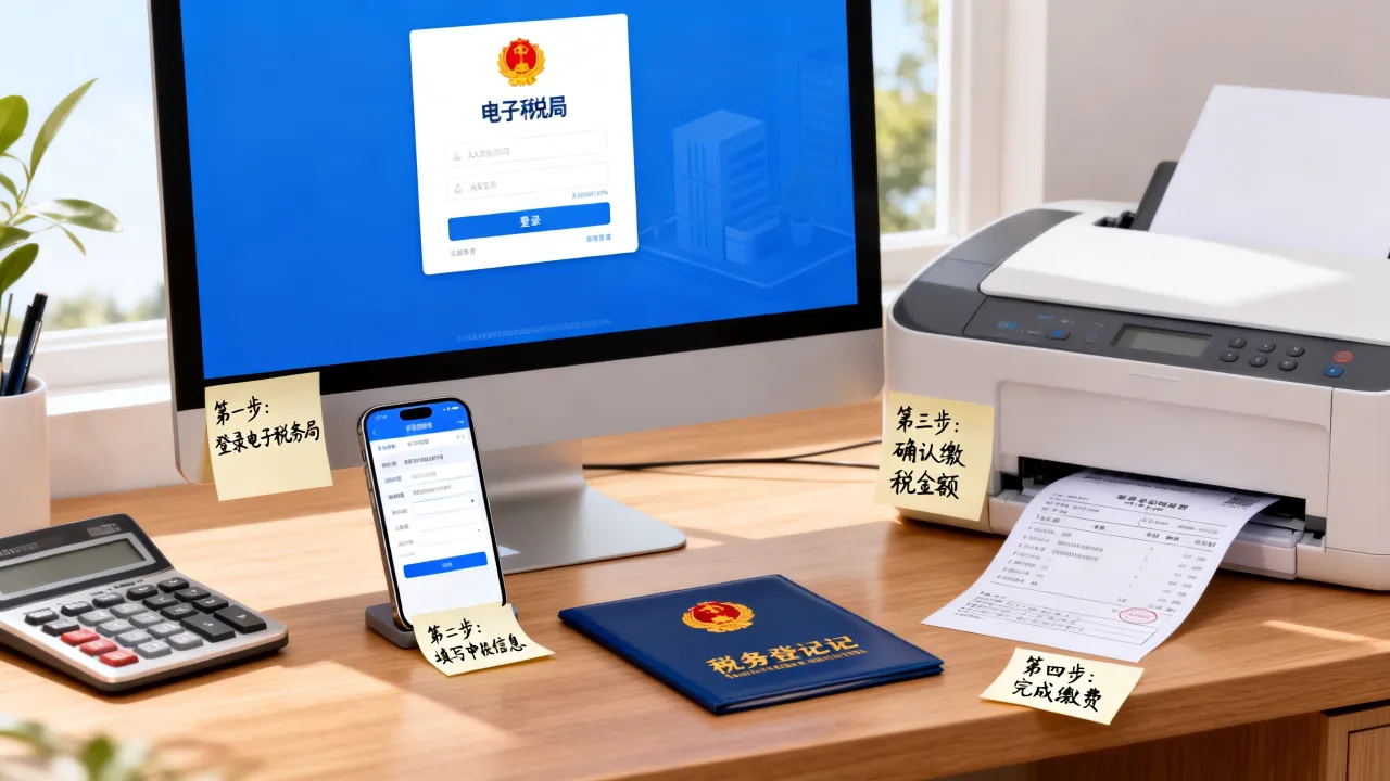 如何办理缴税?网上缴税流程是什么,税务申报步骤详解
