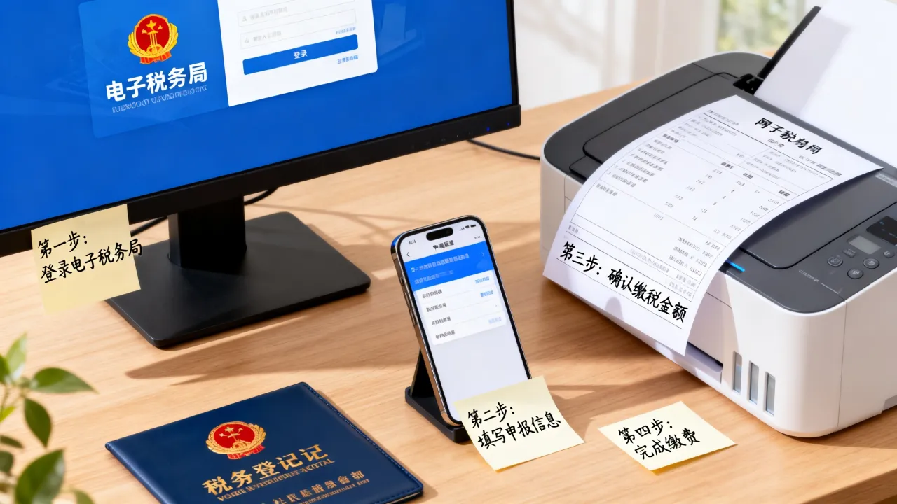 如何办理缴税?网上缴税流程是什么,税务申报步骤详解-图3 如何办理缴税?网上缴税流程是什么,税务申报步骤详解-图3