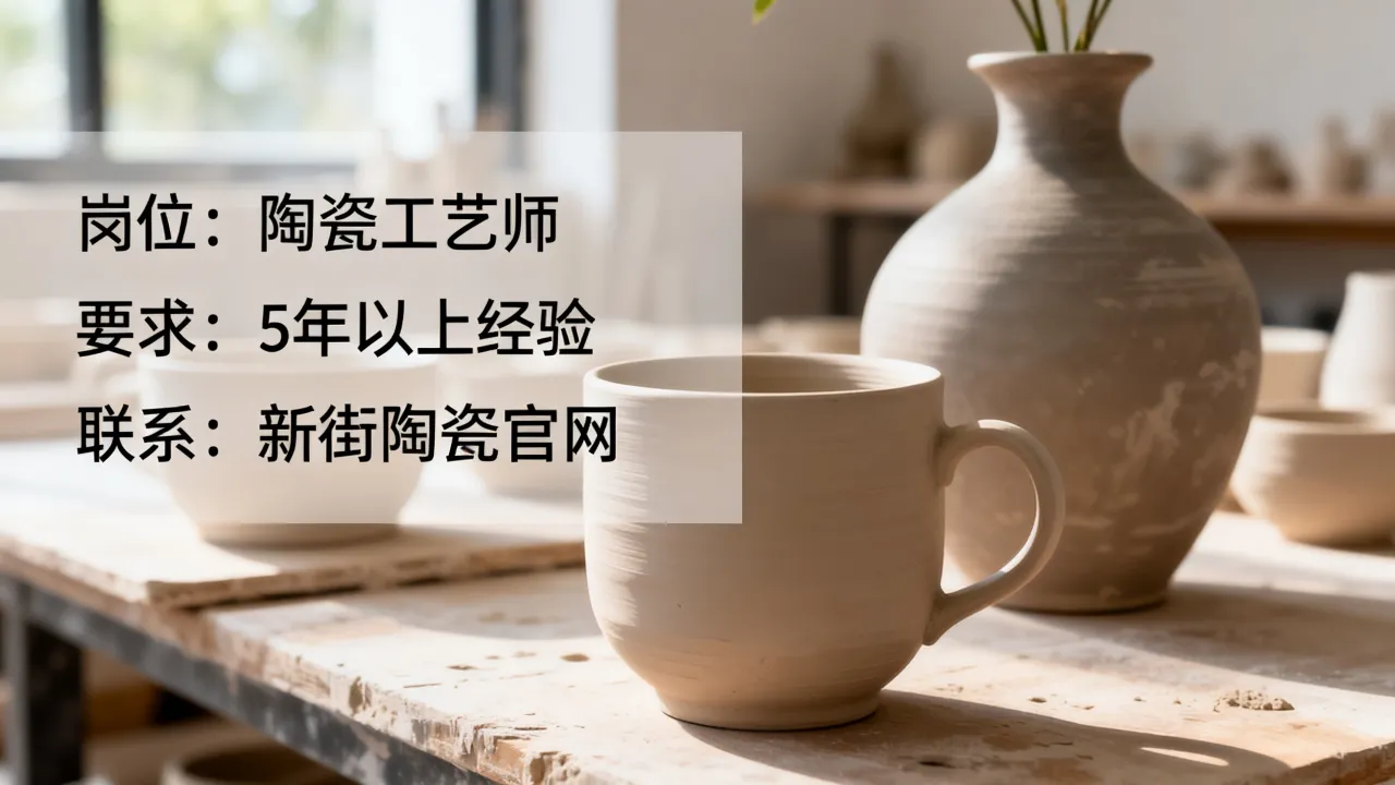 新街陶瓷招聘信息在哪找?有哪些岗位要求