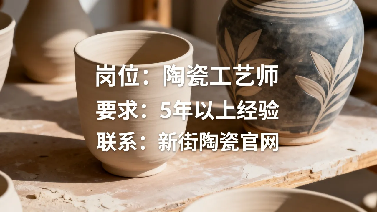 新街陶瓷招聘信息在哪找?有哪些岗位要求-图2 新街陶瓷招聘信息在哪找?有哪些岗位要求-图2