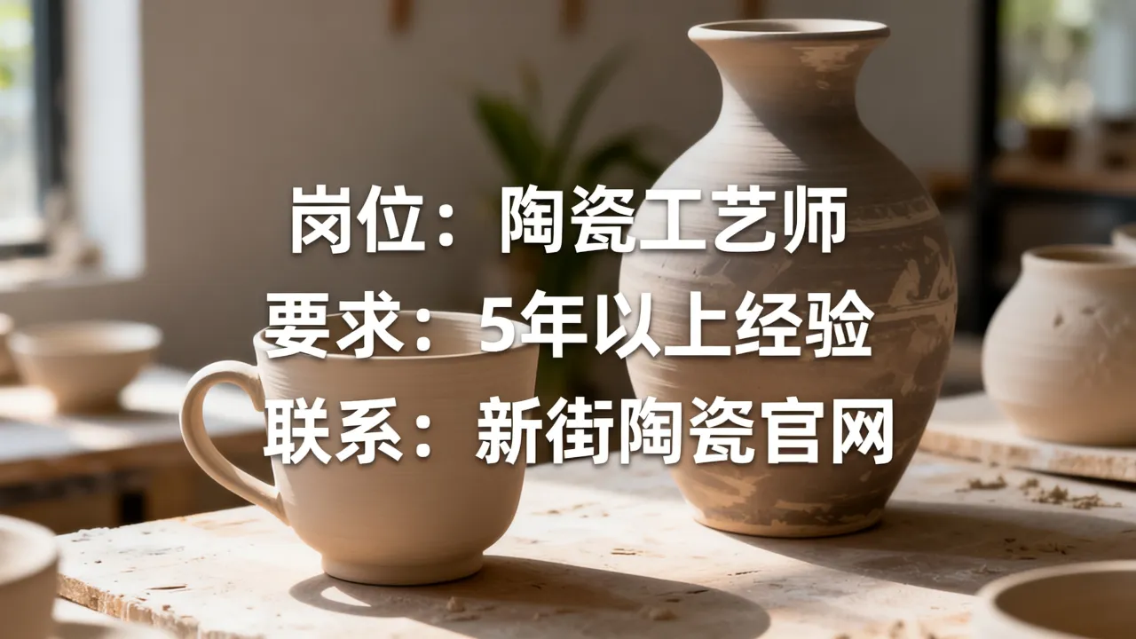 新街陶瓷招聘信息在哪找?有哪些岗位要求-图3 新街陶瓷招聘信息在哪找?有哪些岗位要求-图3