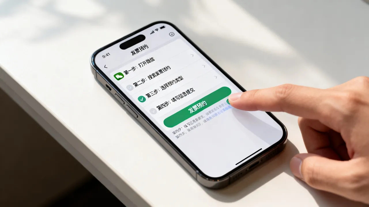 发票如何预约，手机微信预约发票具体步骤是什么-图2