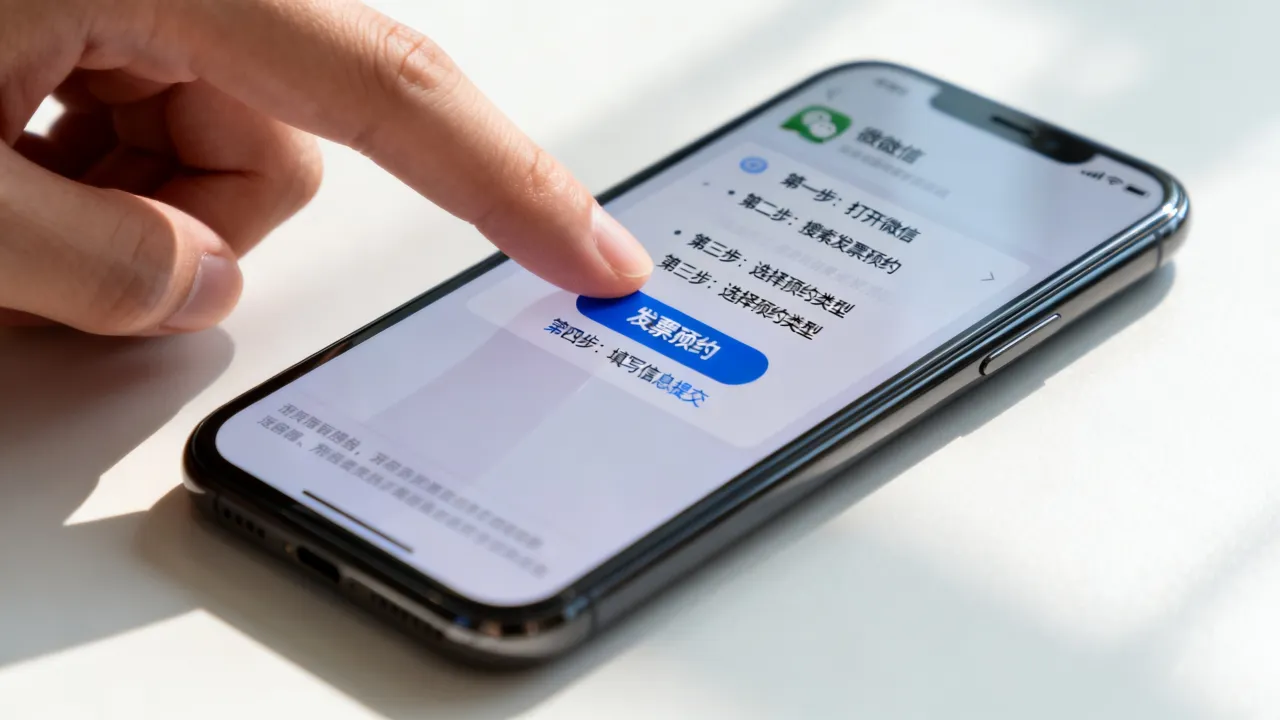发票如何预约，手机微信预约发票具体步骤是什么-图3