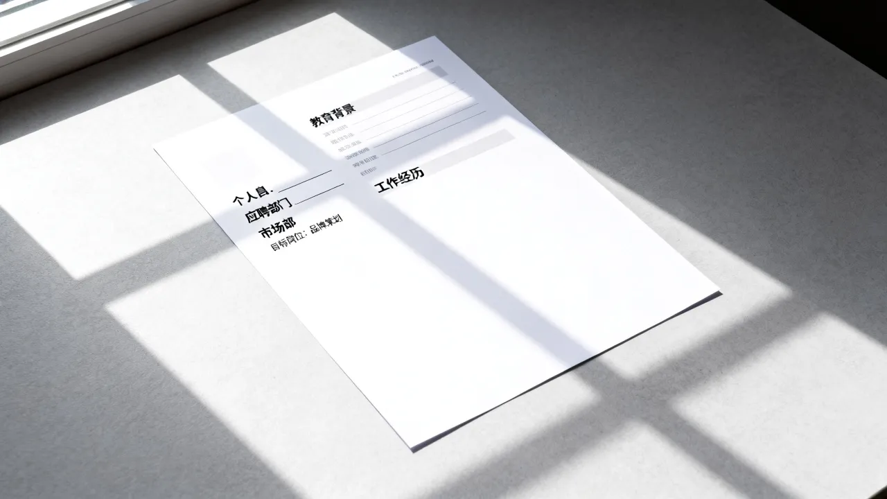 应聘部门怎么填?简历上应聘部门怎么填才正确?