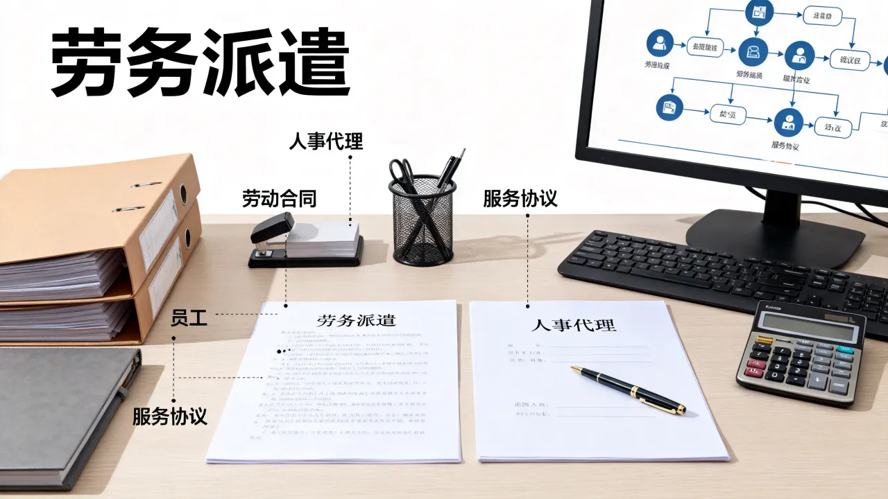 劳务派遣人事代理是什么意思,劳务派遣和人事代理有什么区别?