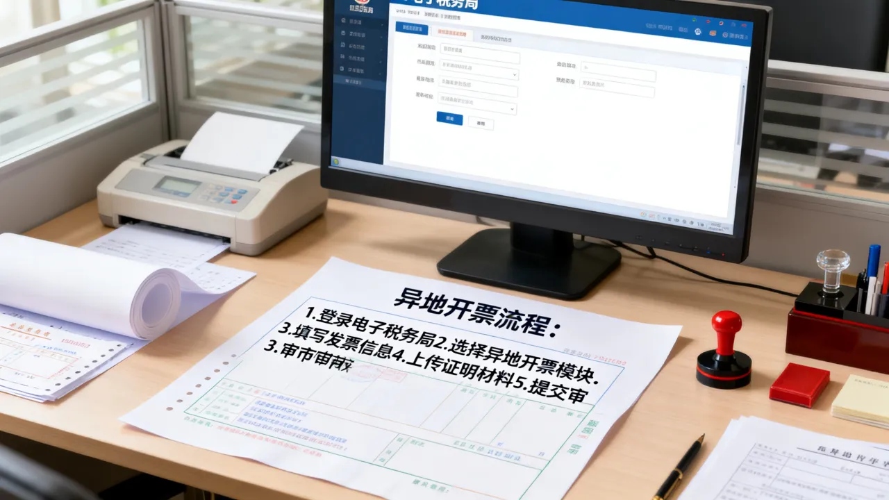 如何异地开票?异地开票流程及需要什么手续?