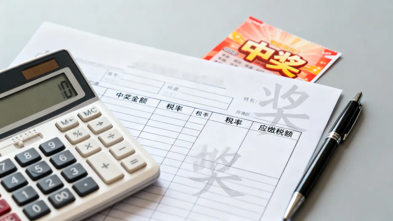 中奖如何缴税?中奖金额多少需缴个人所得税,税率怎么算