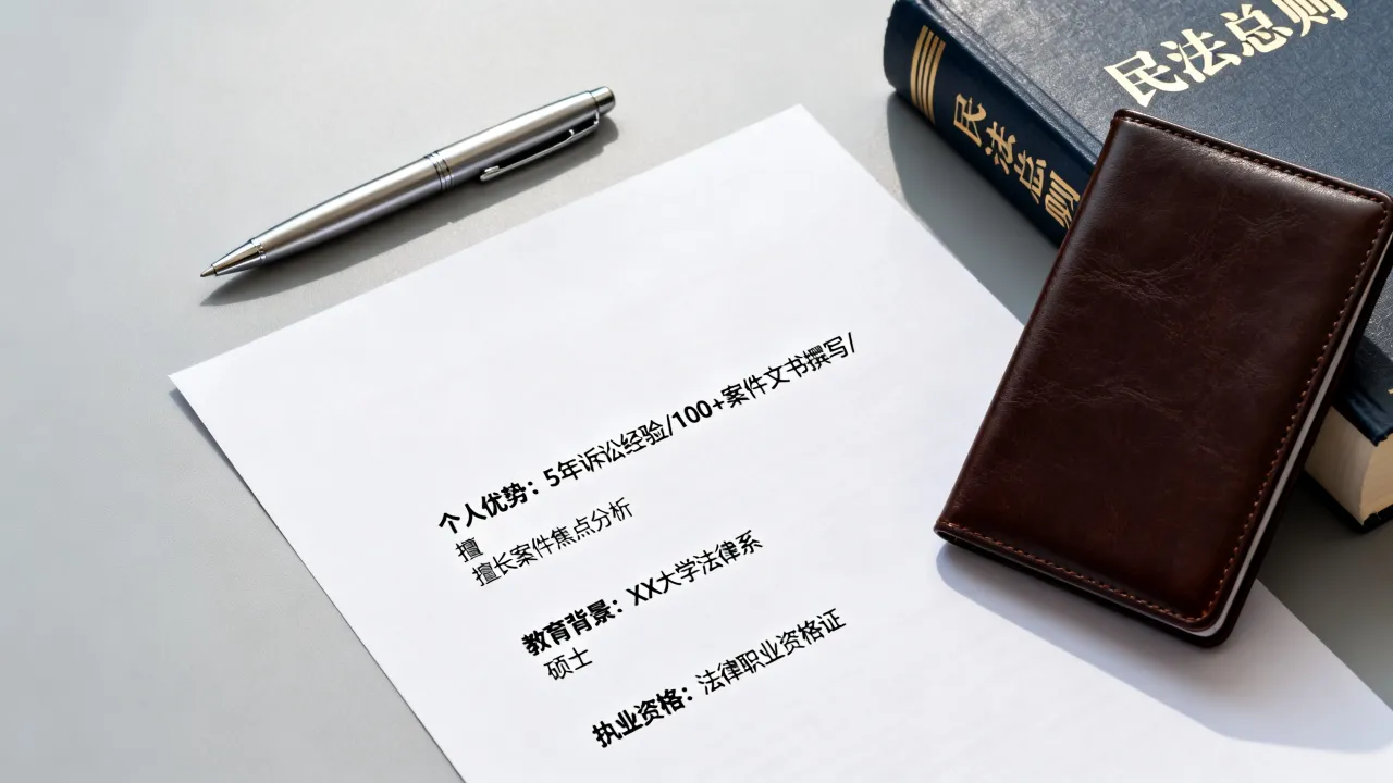 律师简历怎么写,如何突出个人优势赢得录用?-图3 律师简历怎么写,如何突出个人优势赢得录用?-图3