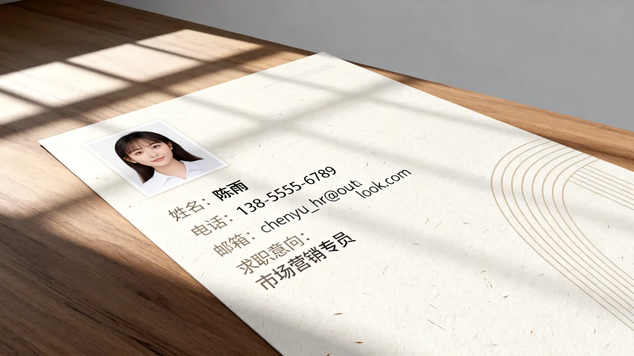 求职简历封面怎么写,个人简历封面模板怎么设计吸引HR?