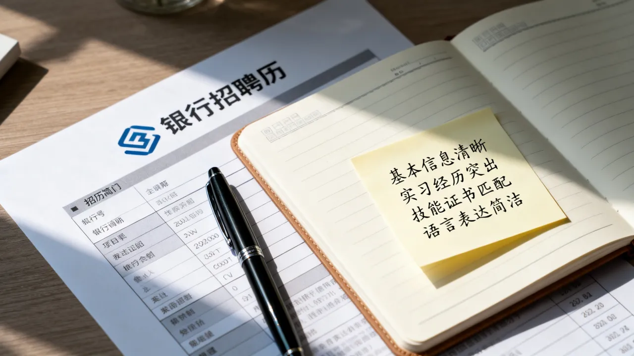 银行招聘简历怎么写,有哪些写作技巧和注意事项?