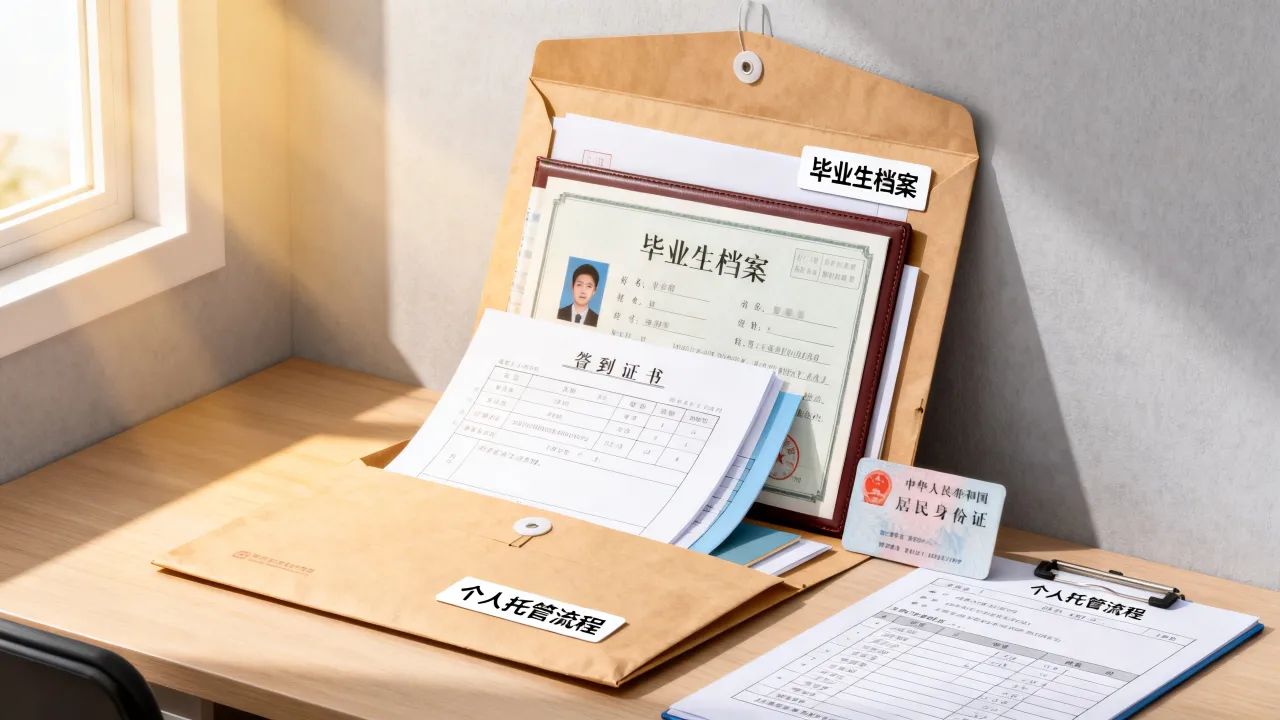 毕业生档案必须放到人事局吗，个人托管流程怎么办理？