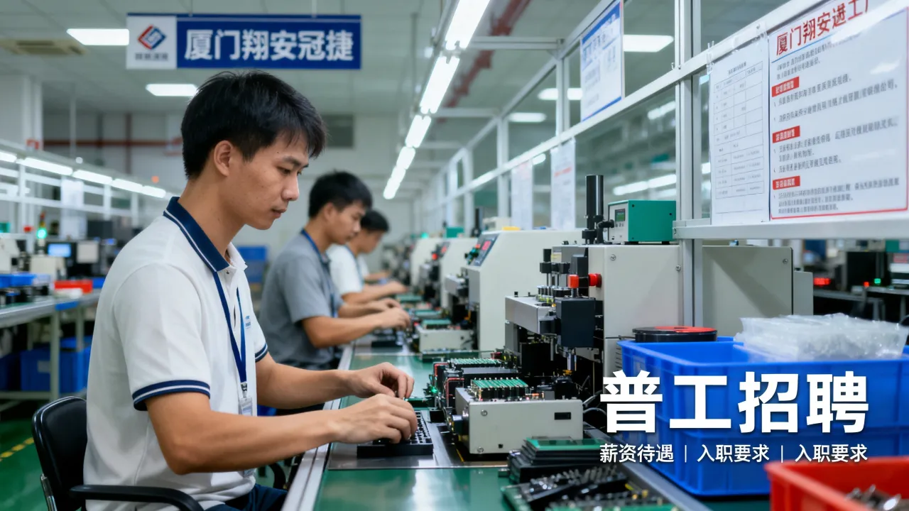 厦门翔安冠捷招聘怎么样,普工好进吗?-图1 厦门翔安冠捷招聘怎么样,普工好进吗?-图1