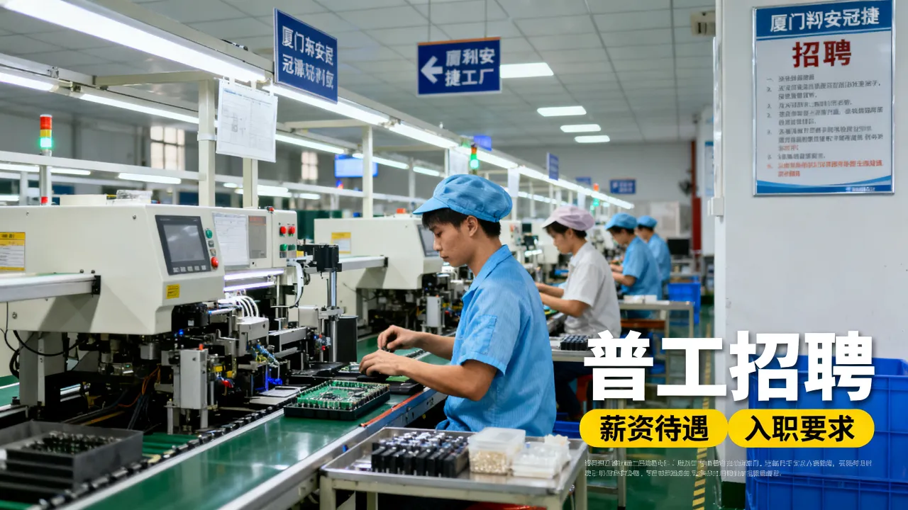 厦门翔安冠捷招聘怎么样,普工好进吗?-图2 厦门翔安冠捷招聘怎么样,普工好进吗?-图2