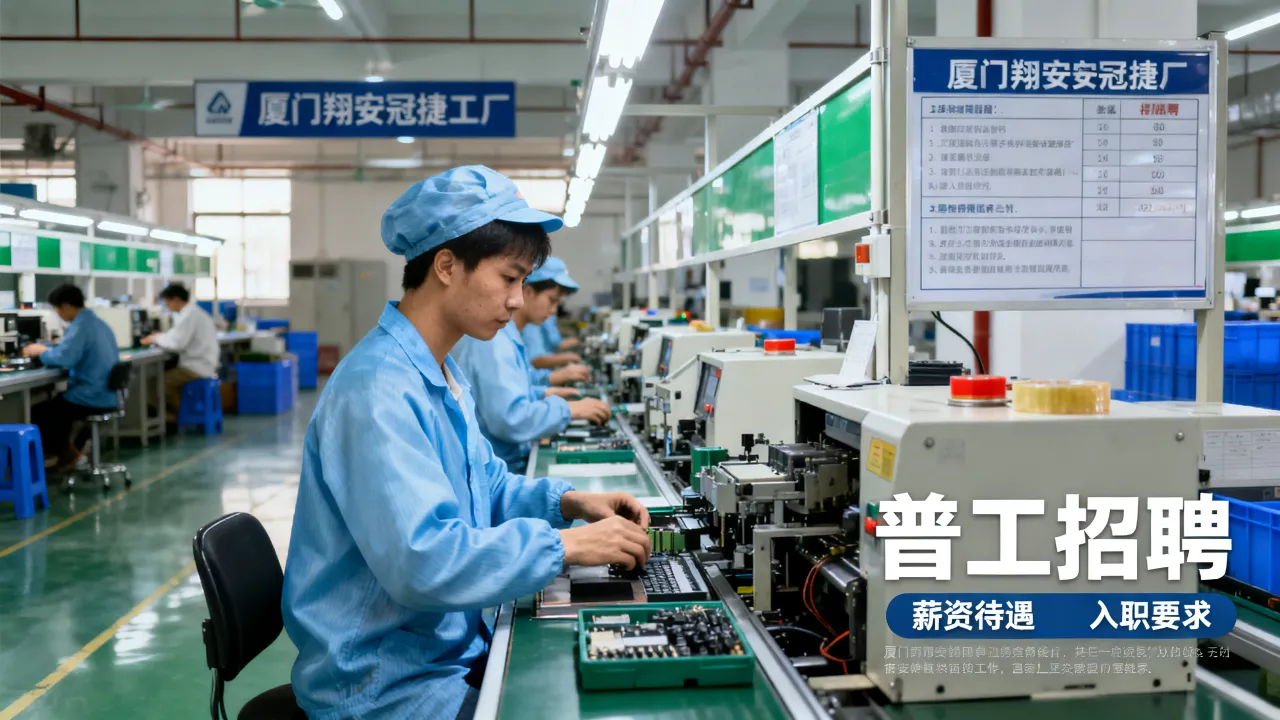 厦门翔安冠捷招聘怎么样,普工好进吗?-图3 厦门翔安冠捷招聘怎么样,普工好进吗?-图3