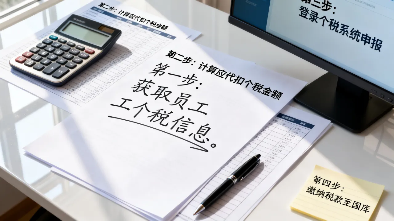如何代扣代缴个税?,代扣代缴个税的具体流程是什么-图1 如何代扣代缴个税?,代扣代缴个税的具体流程是什么-图1