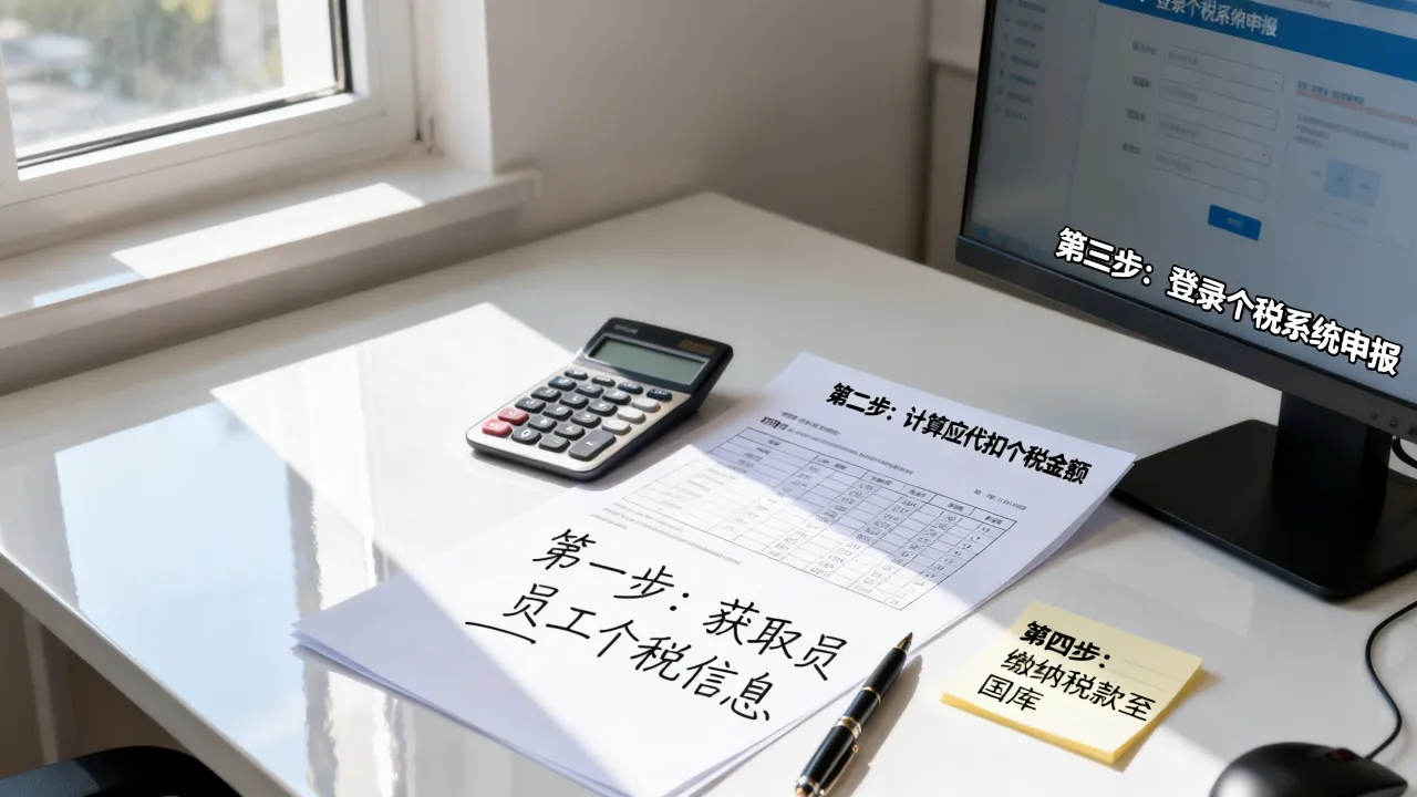 如何代扣代缴个税?,代扣代缴个税的具体流程是什么-图2 如何代扣代缴个税?,代扣代缴个税的具体流程是什么-图2