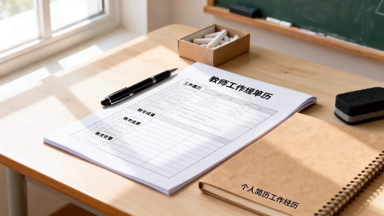 教师工作履历怎么写?个人简历工作经历怎么写-图2 教师工作履历怎么写?个人简历工作经历怎么写-图2