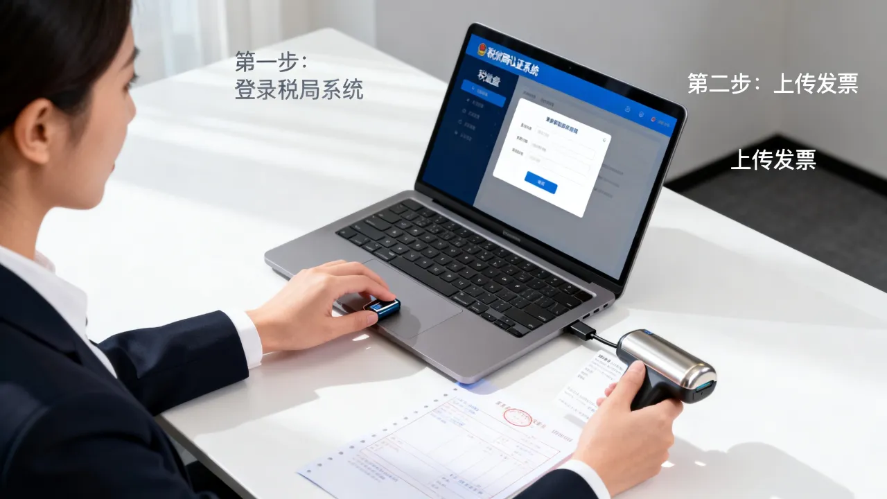 税局如何认证发票?网上认证发票的具体步骤是什么-图2 税局如何认证发票?网上认证发票的具体步骤是什么-图2