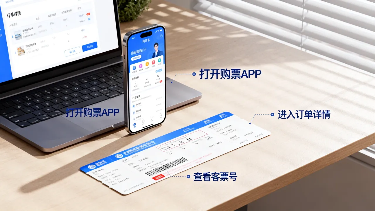 如何查询客票号,客票号在哪里查询最准确?-图1 如何查询客票号,客票号在哪里查询最准确?-图1