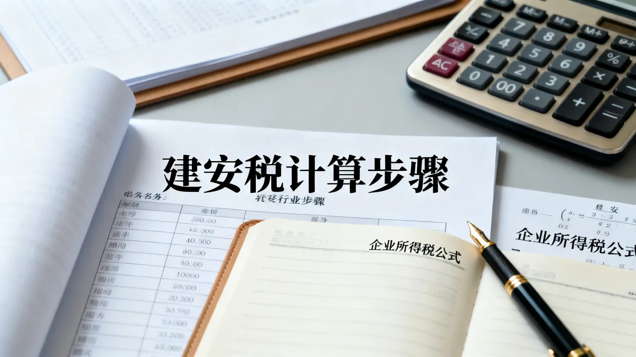 建安税如何计算？建安行业企业所得税怎么算-图1