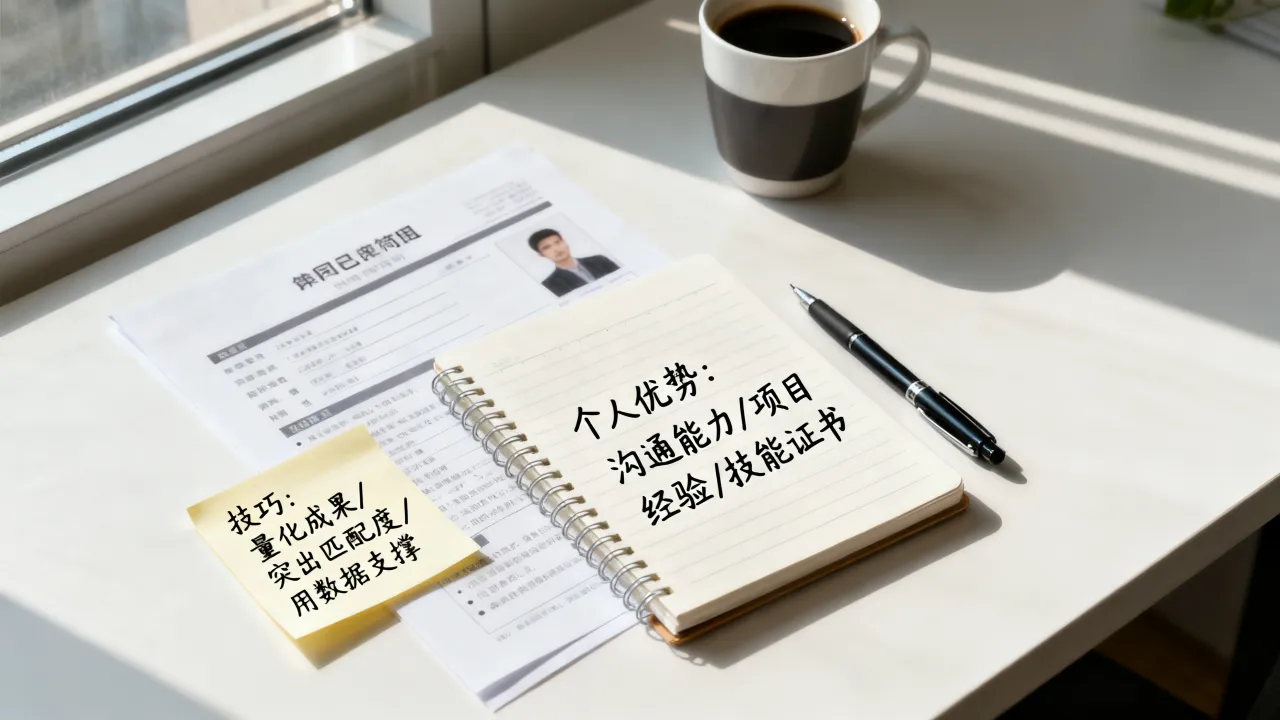应聘个人优势怎么写,有哪些高分实用技巧和模板?