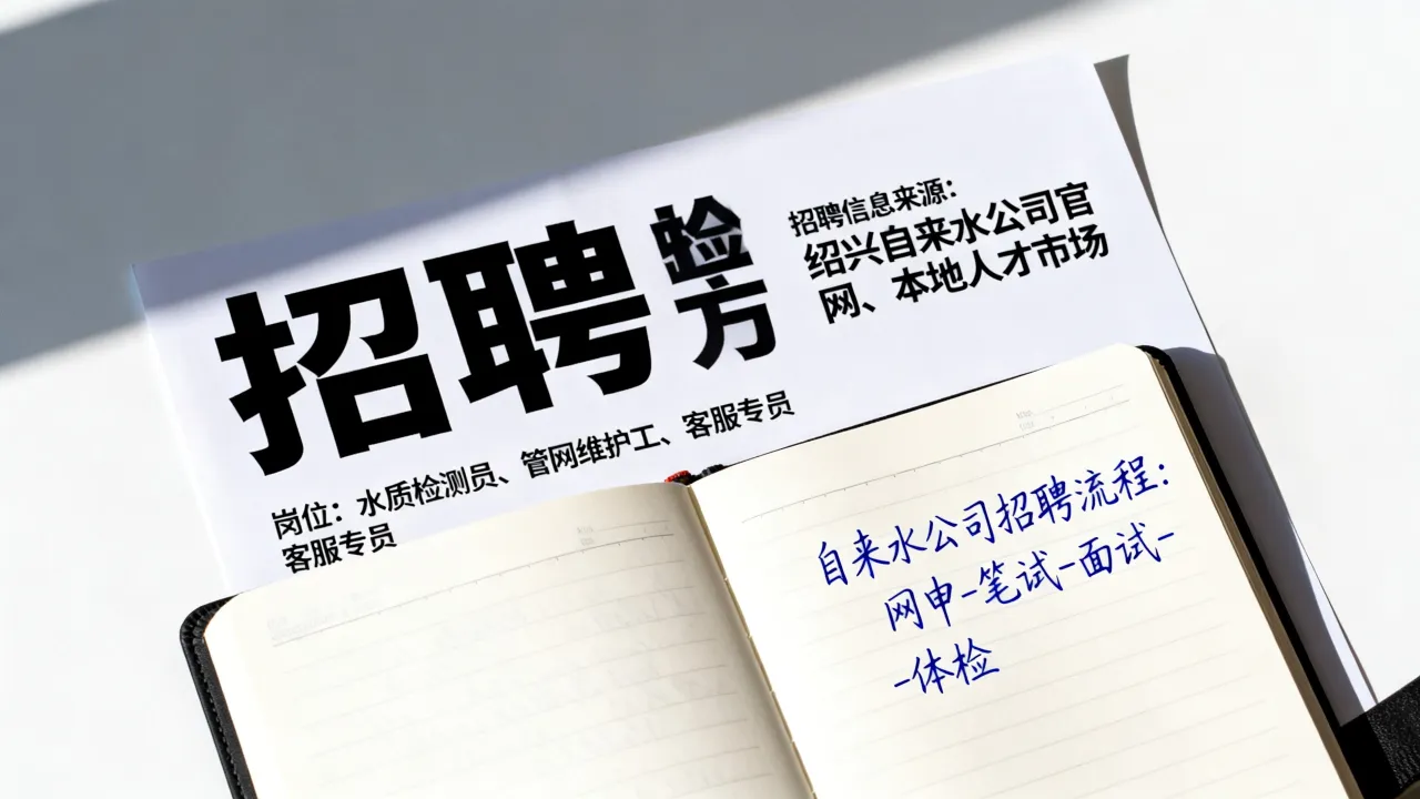 绍兴自来水公司招聘有哪些岗位？自来水公司招聘信息哪里找-图1