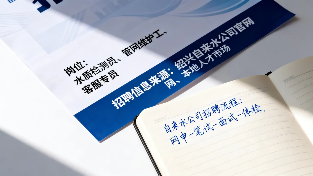 绍兴自来水公司招聘有哪些岗位？自来水公司招聘信息哪里找-图3