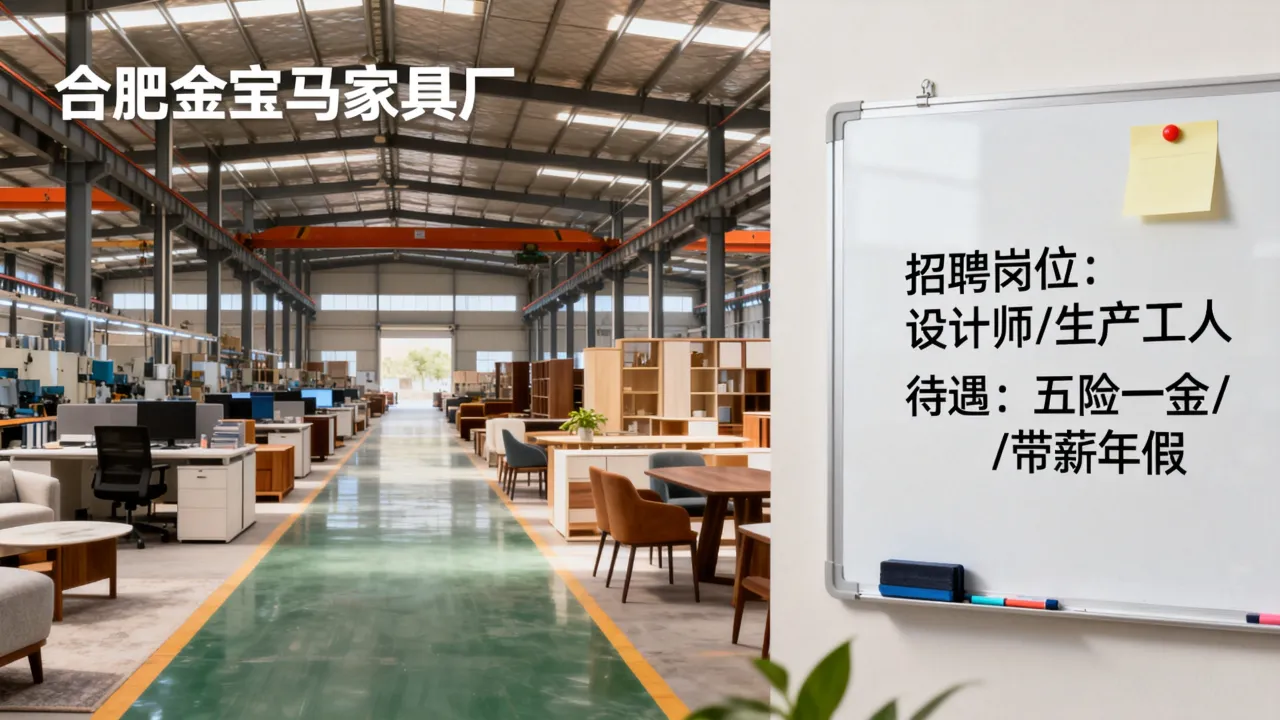 合肥金宝马家具招聘信息在哪看?合肥金宝马家具厂待遇怎么样?-图1 合肥金宝马家具招聘信息在哪看?合肥金宝马家具厂待遇怎么样?-图1