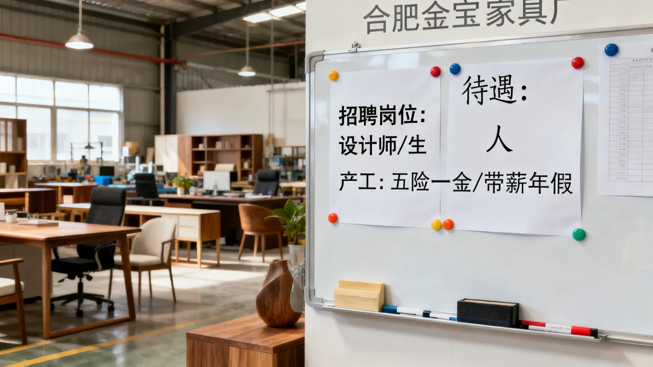 合肥金宝马家具招聘信息在哪看?合肥金宝马家具厂待遇怎么样?-图2 合肥金宝马家具招聘信息在哪看?合肥金宝马家具厂待遇怎么样?-图2