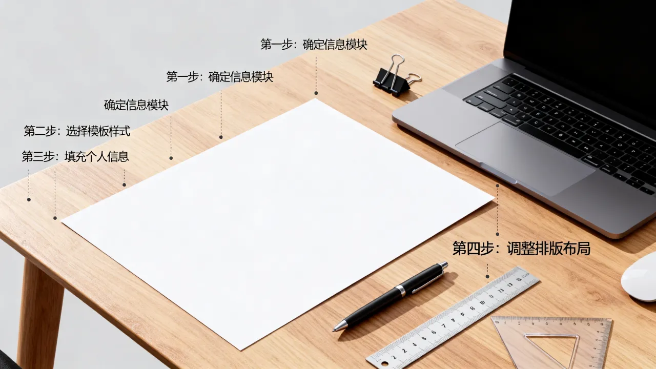 怎么自己做简历模板,简历模板制作的方法和步骤有哪些?-图1 怎么自己做简历模板,简历模板制作的方法和步骤有哪些?-图1