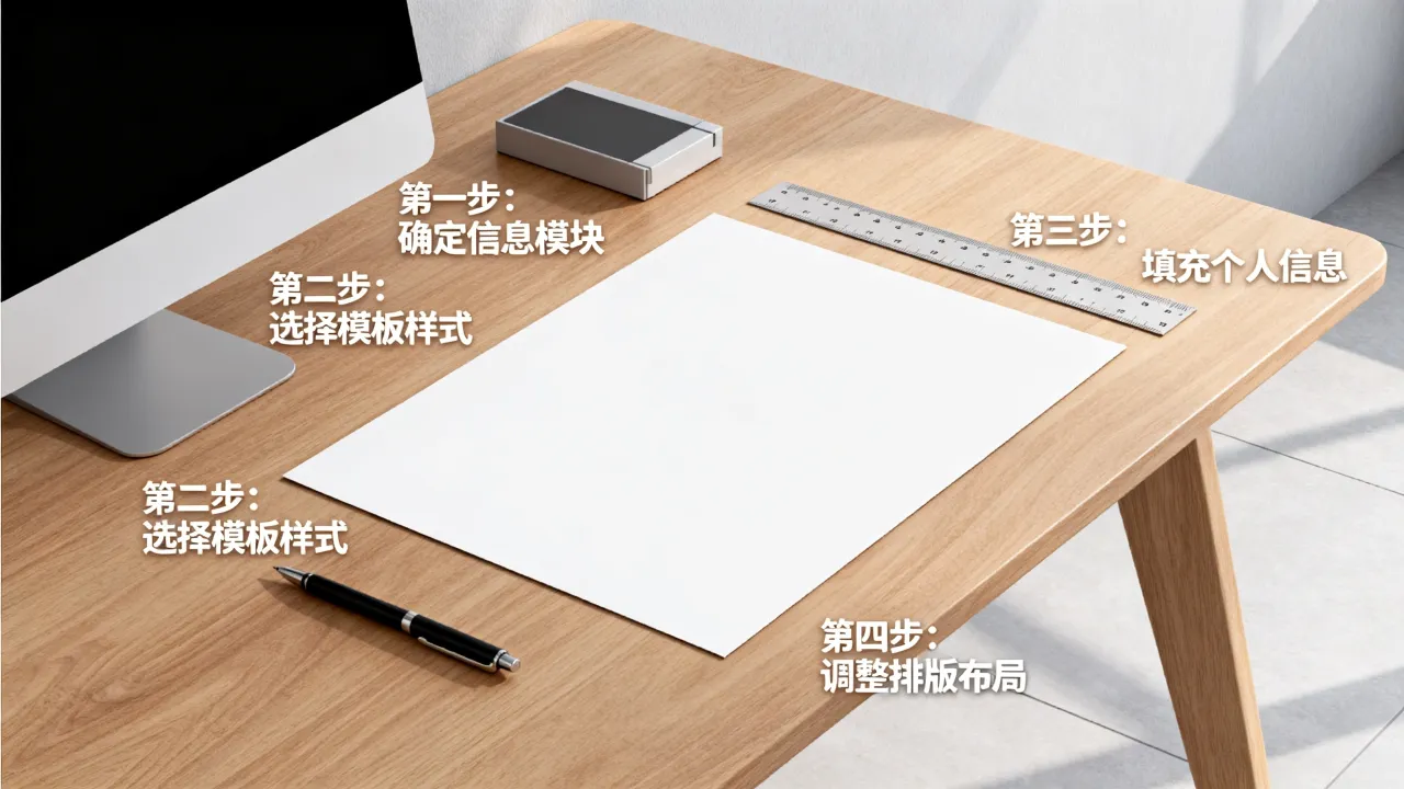 怎么自己做简历模板,简历模板制作的方法和步骤有哪些?-图3 怎么自己做简历模板,简历模板制作的方法和步骤有哪些?-图3
