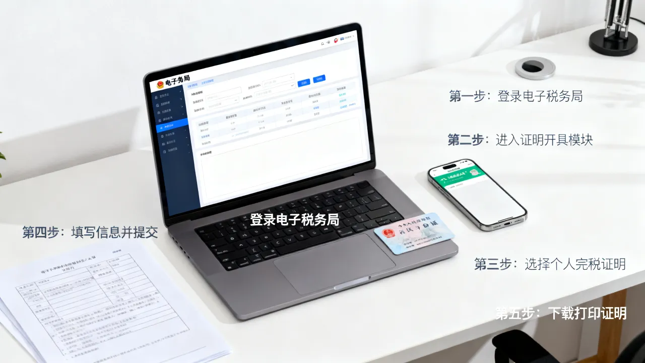 完税证明如何办理,个人完税证明网上开具流程有哪些?-图1 完税证明如何办理,个人完税证明网上开具流程有哪些?-图1