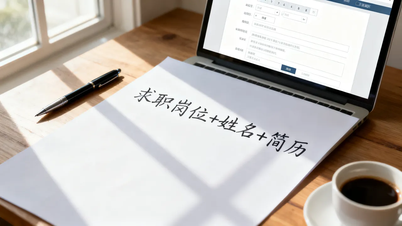 简历名称应该怎么写，写简历标题的最佳格式是什么-图1