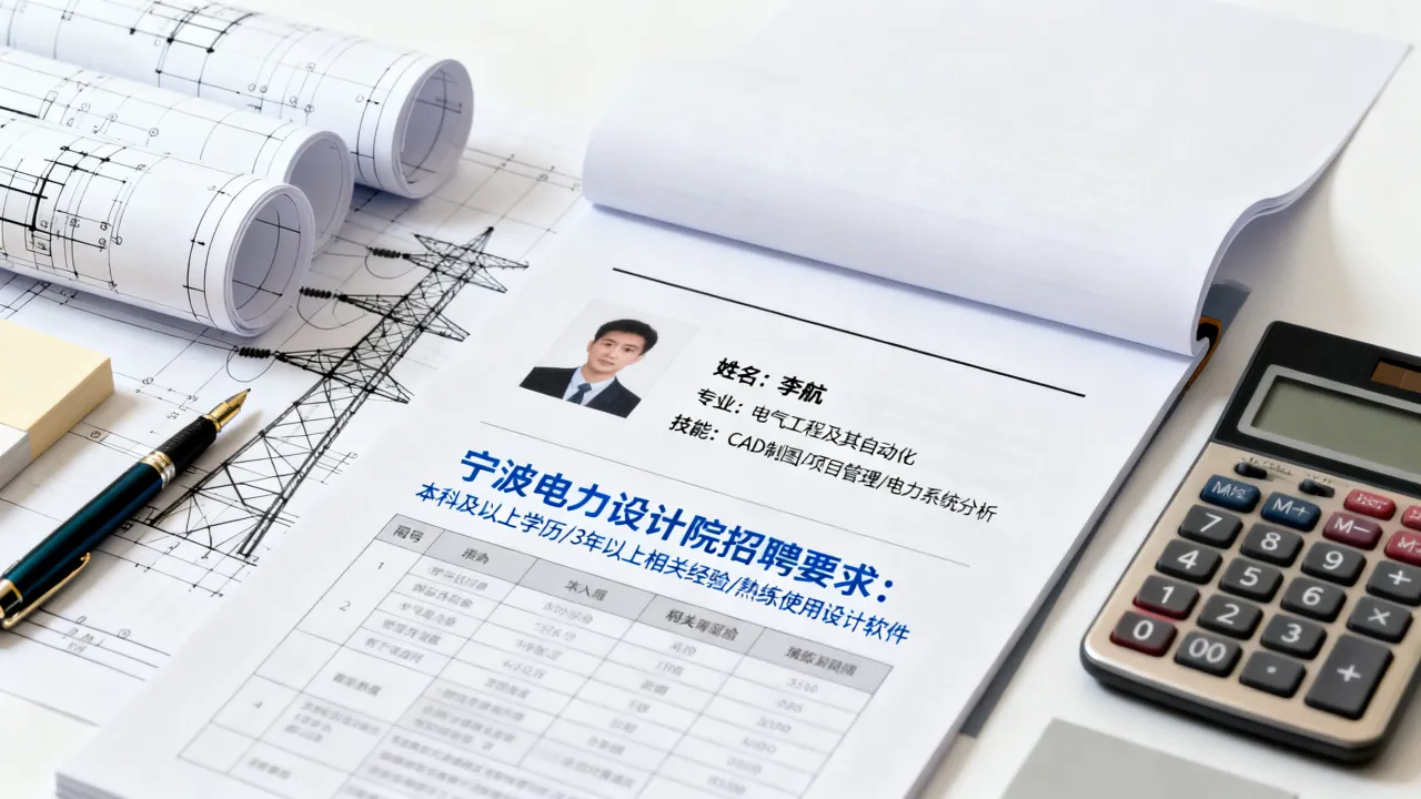 宁波电力设计院招聘要求高吗?怎么投简历-图1 宁波电力设计院招聘要求高吗?怎么投简历-图1